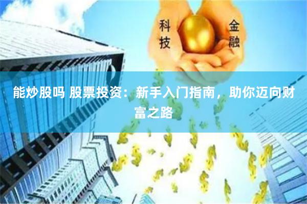 能炒股吗 股票投资：新手入门指南，助你迈向财富之路